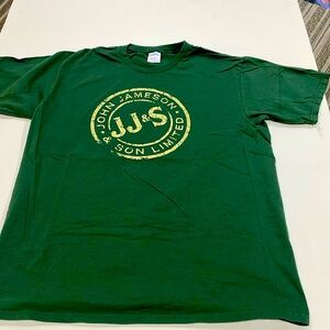 Jamerson promotional T-shirt, men’s large green excellent condition